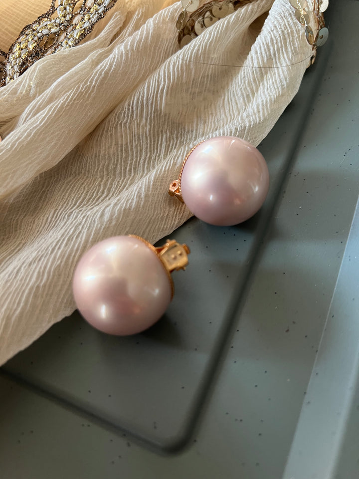 Unique Oversized Pearl Earrings
