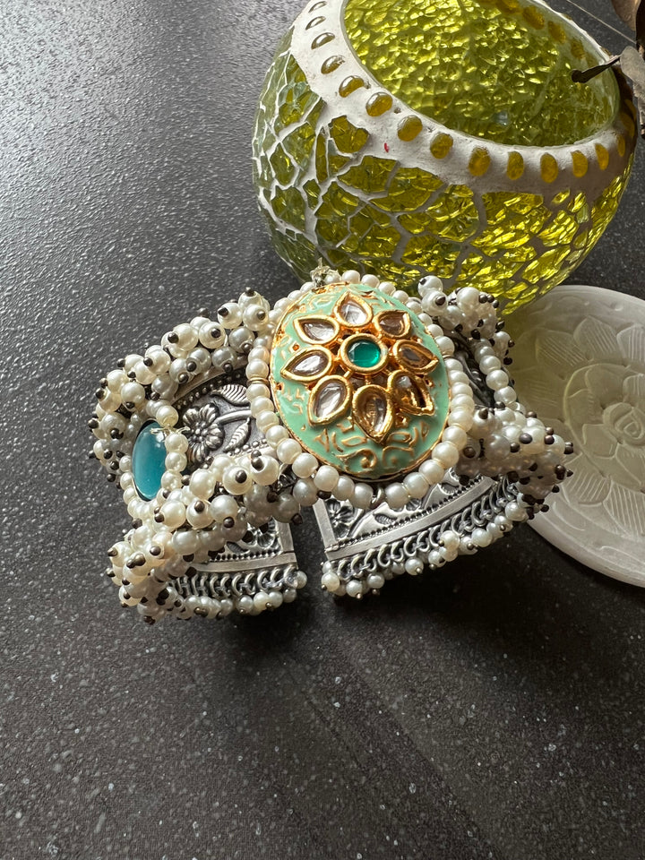 Designer Fusion Brass Cuff - Uniquely Elegant