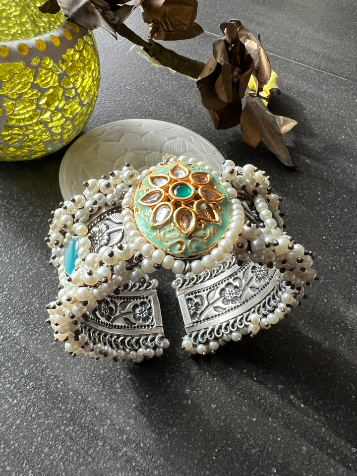 Designer Fusion Brass Cuff - Uniquely Elegant