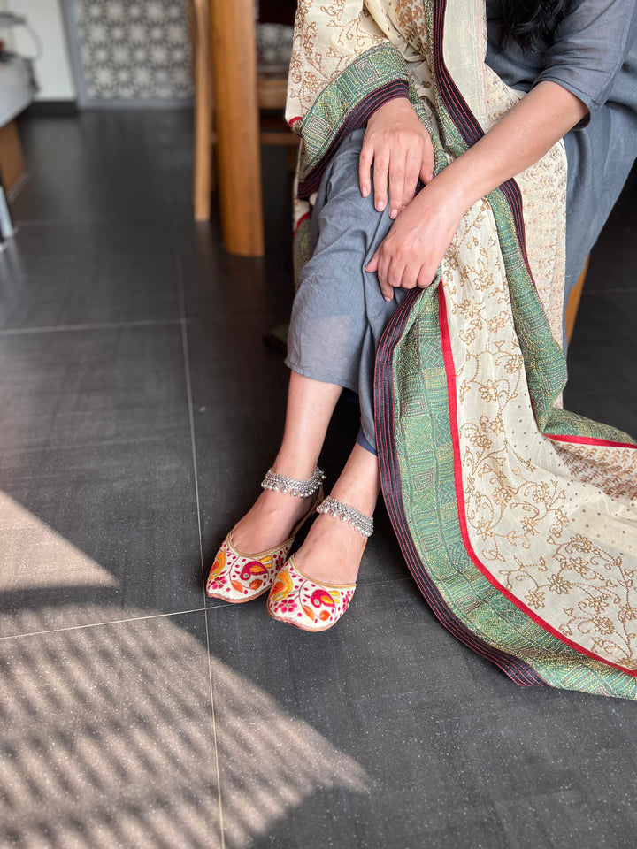 Pure 925 Pair of Silver Anklets