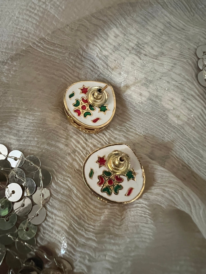 Sea Green Choker with Studs