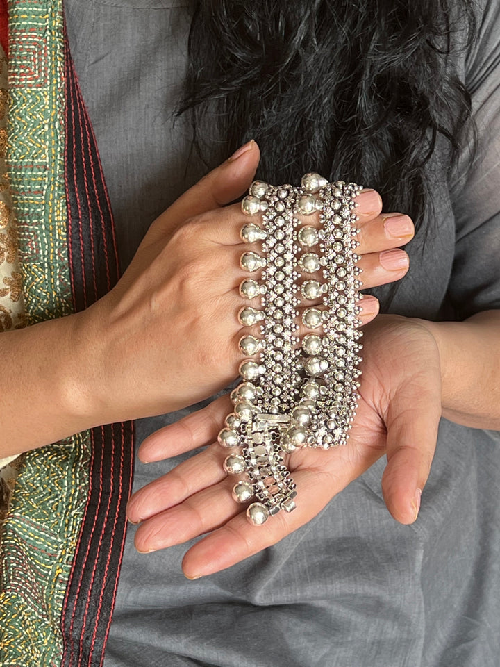 Pure 925 Pair of Silver Anklets