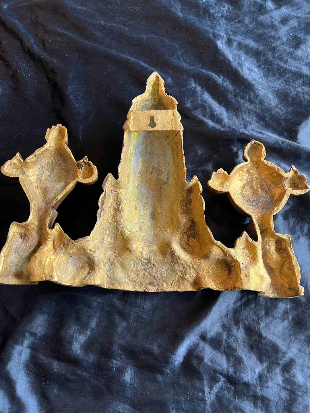 Divine Lord Venkateshwara Balaji Wall Hanging - Solid Brass Splendor