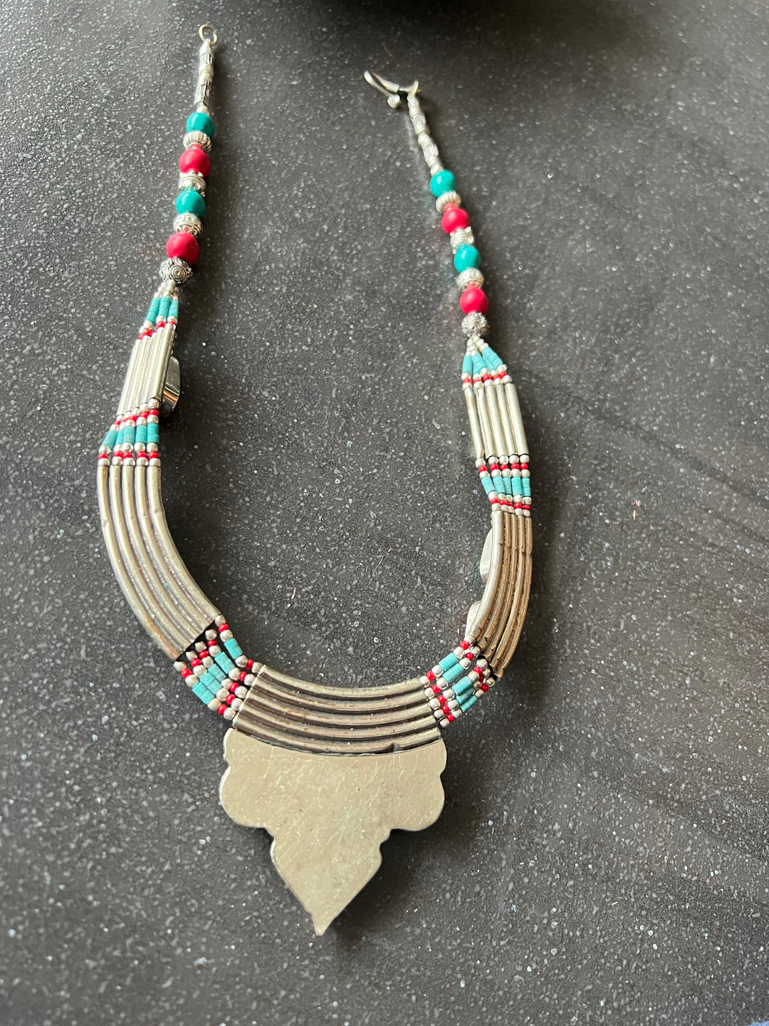 Himalayan Statement Necklace - Artistic Elegance from Nepal