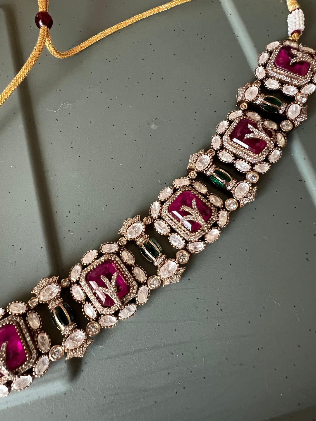 Elegant Designer Choker Necklace Set | Perfect for Destination Weddings | SHIVKA