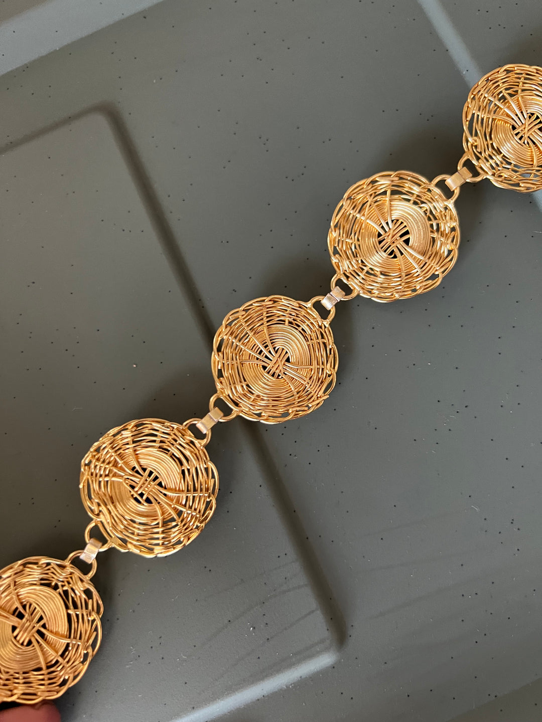 Statement Natural Gemstones Necklace / One-of-a-kind Jewlery/ Indian Necklace