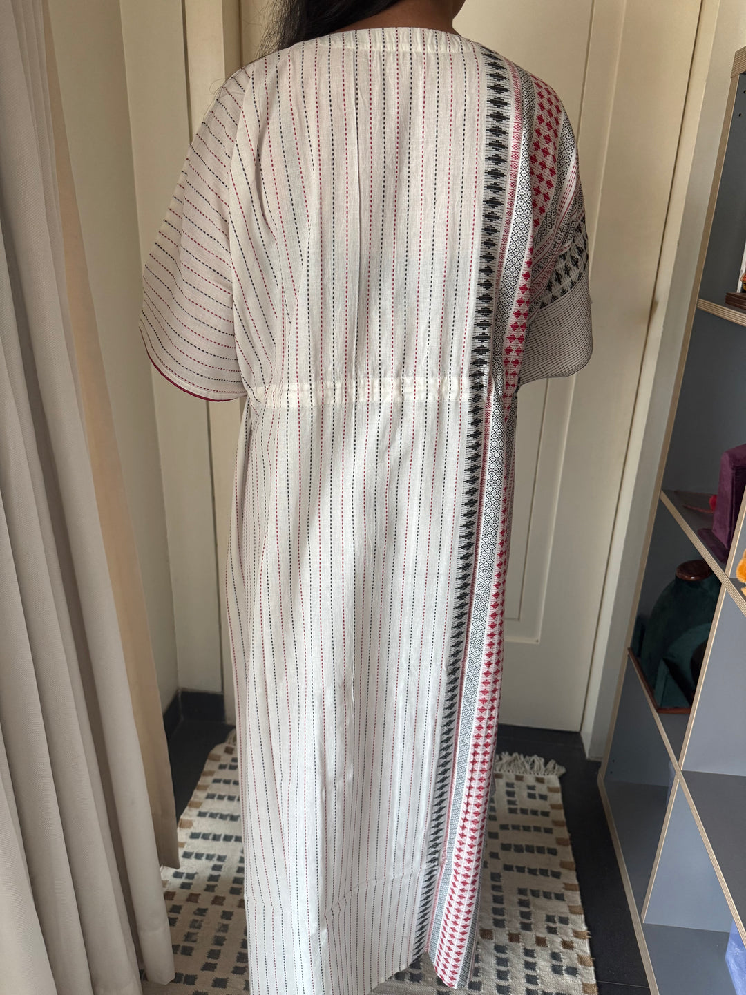 100% Cotton Kaftan: Indian Print Loungewear