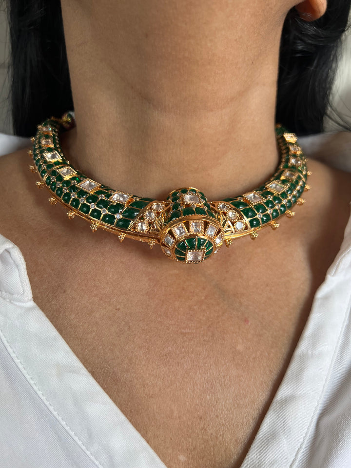 Designer Hasli Necklace Set - Premium Quality, Handcrafted Elegance