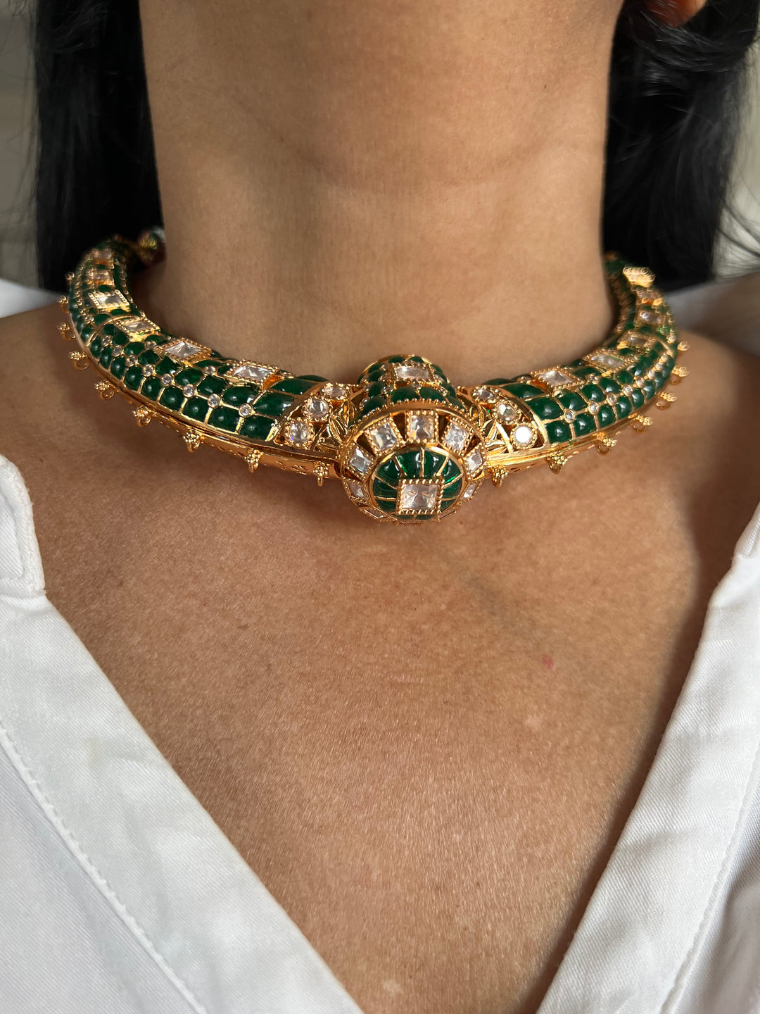 Designer Hasli Necklace Set - Premium Quality, Handcrafted Elegance