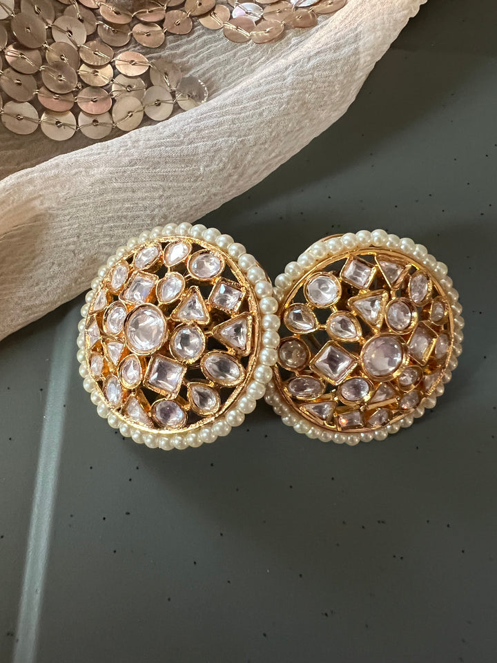 Designer Kundan Earrings - Premium Quality, Exquisite Craftsmanship