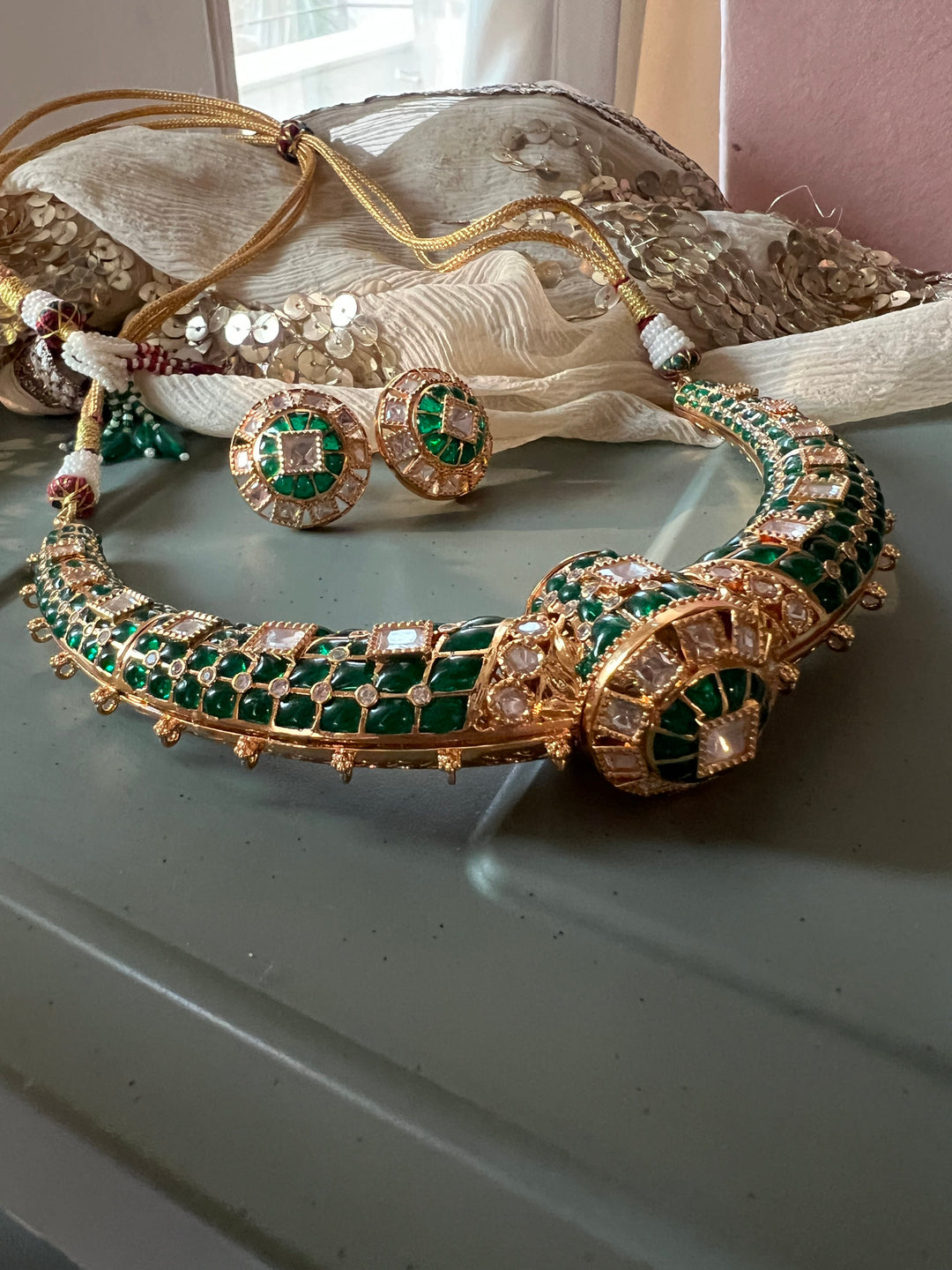 Designer Hasli Necklace Set - Premium Quality, Handcrafted Elegance