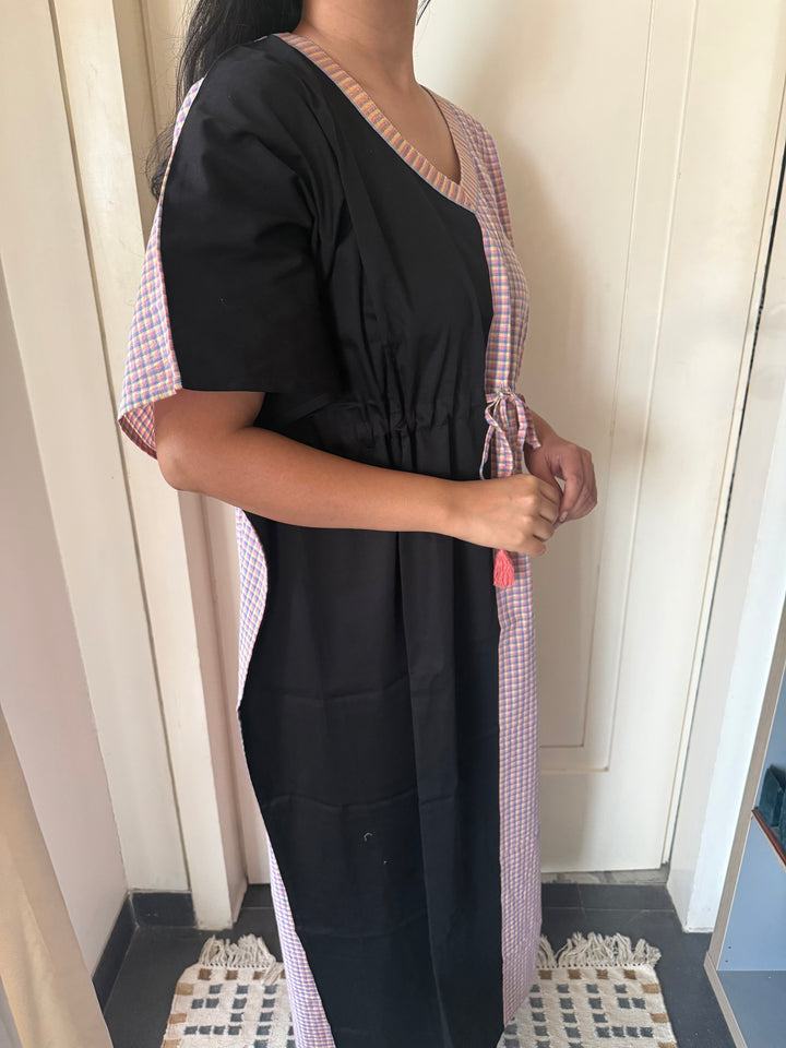100% Cotton Kaftan: Indian Print Loungewear