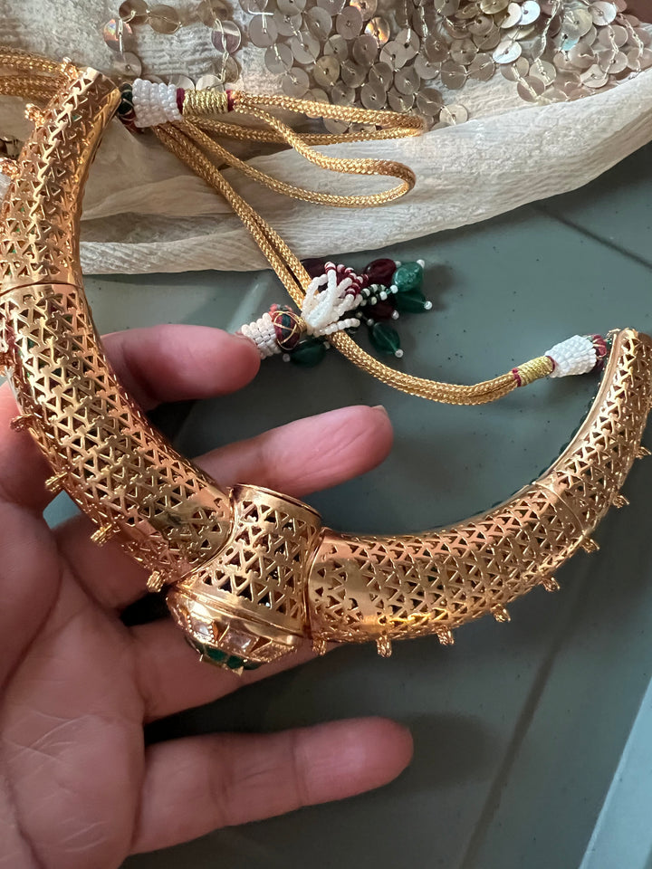 Designer Hasli Necklace Set - Premium Quality, Handcrafted Elegance