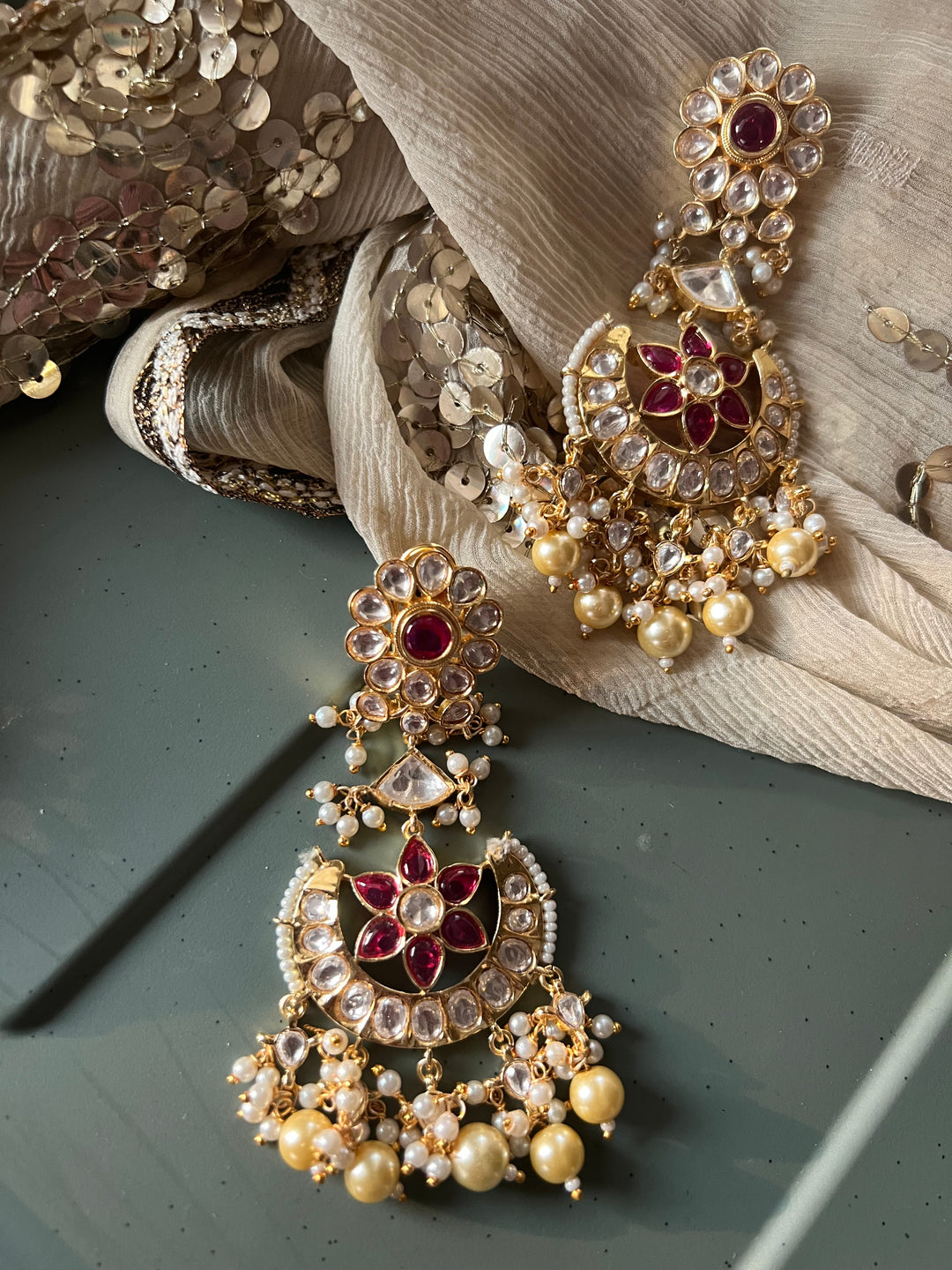 Designer Kundan Chandbalis - Premium Quality, Exquisite Craftsmanship