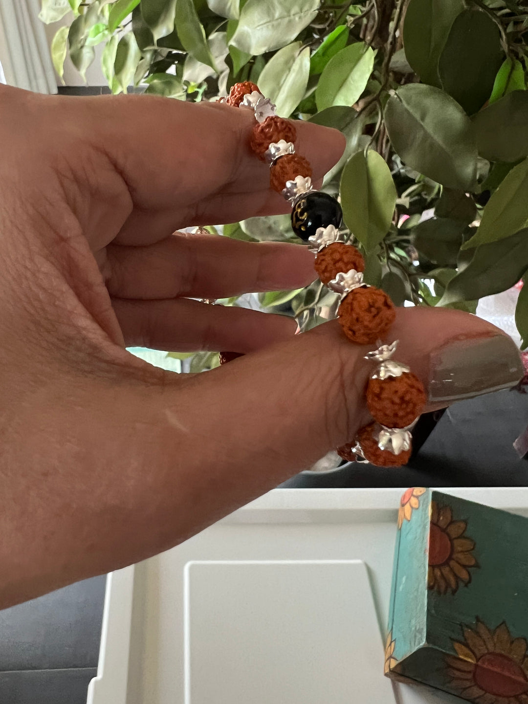 Exquisite Rudraksh Silver Bracelet - Unparalleled Quality and Style