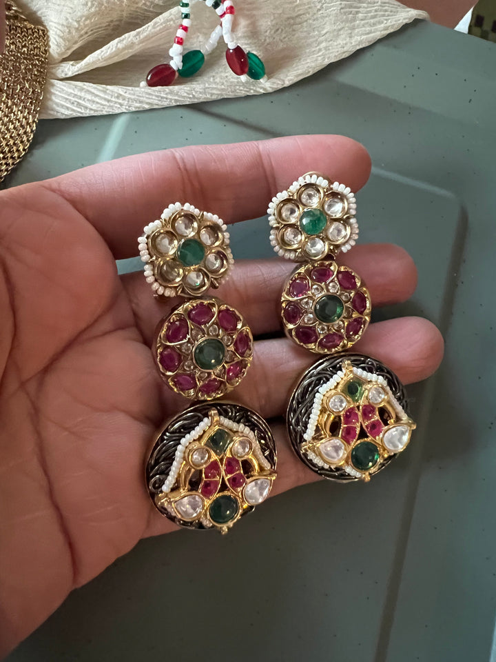 Elegant Designer Choker Necklace Set with Kundan Embellishments – Perfect for Destination Weddings