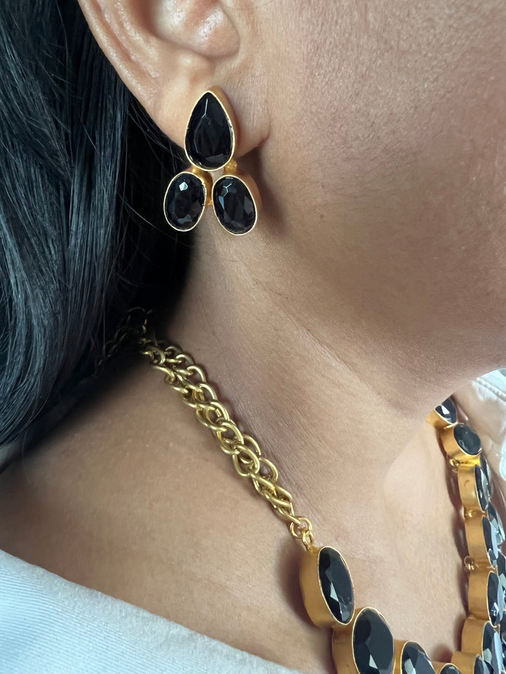 Statement Crystal Necklace Set