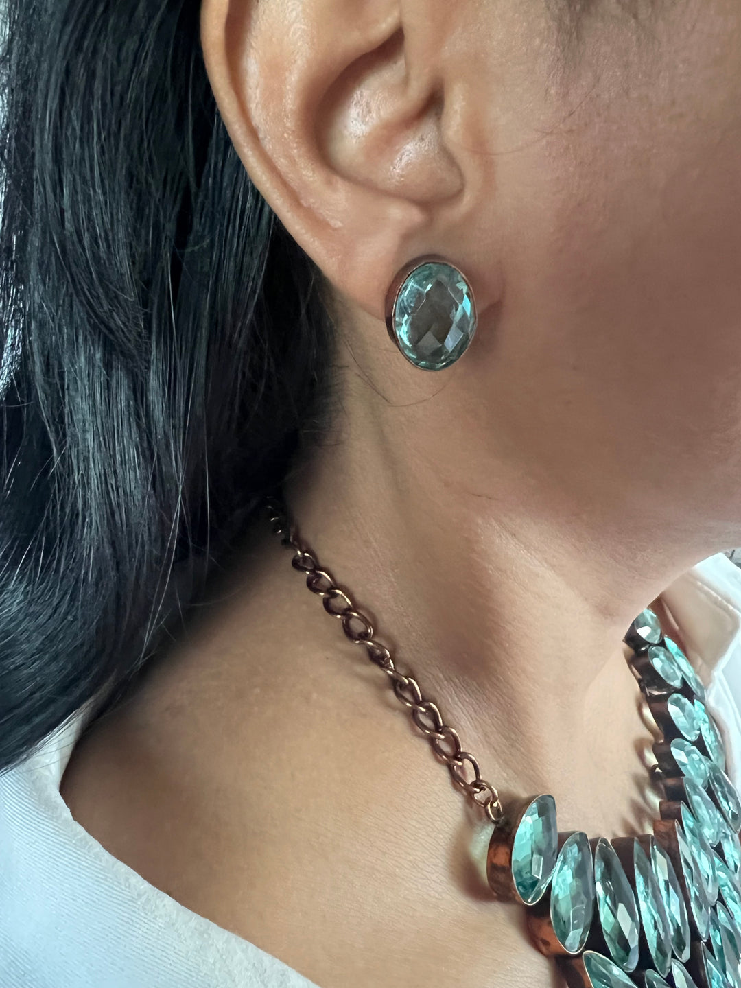 Statement Crystal Necklace Set