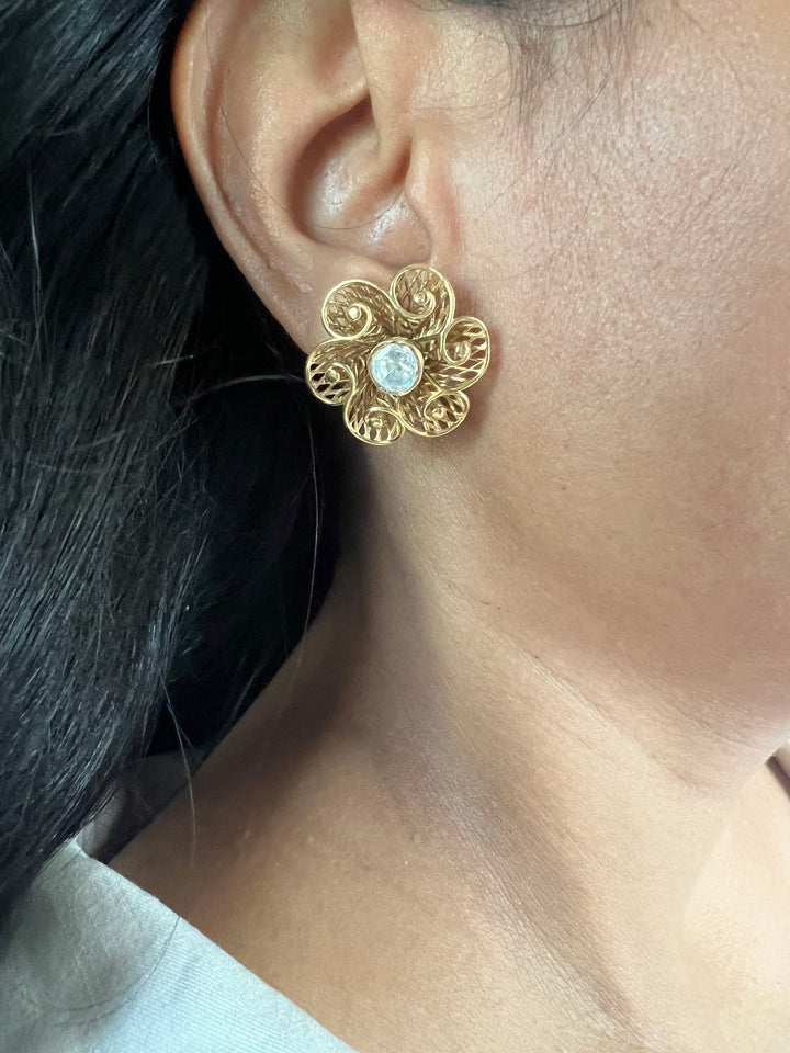 Pure 925 Silver Studs/ Silver Jewellery/ Real Silver/ 925 Silver Earrings