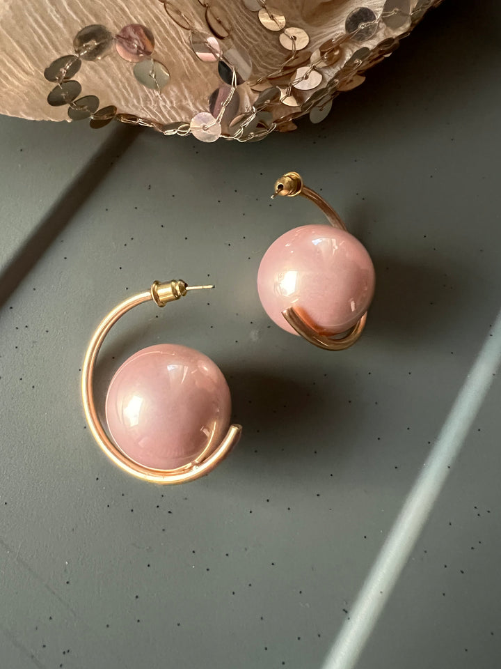 Unique Oversized Pearl Earrings
