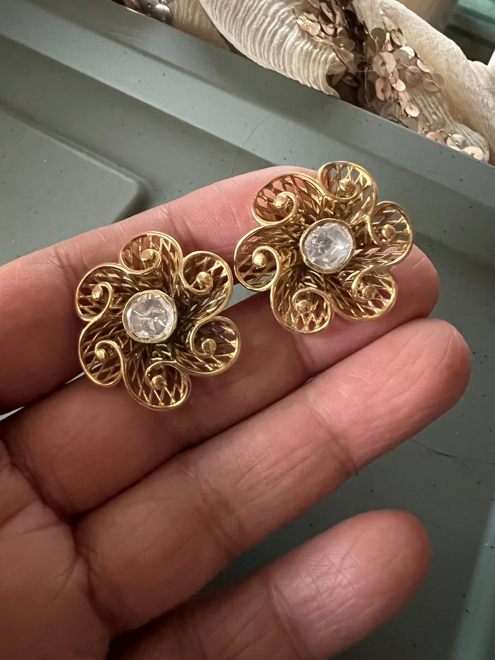 Pure 925 Silver Studs/ Silver Jewellery/ Real Silver/ 925 Silver Earrings