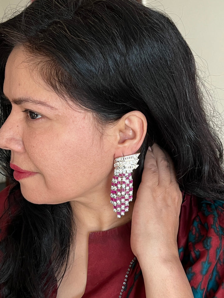 Beautiful Faux Diamond Earrings - Premium Quality, Exquisite Craftsmanship