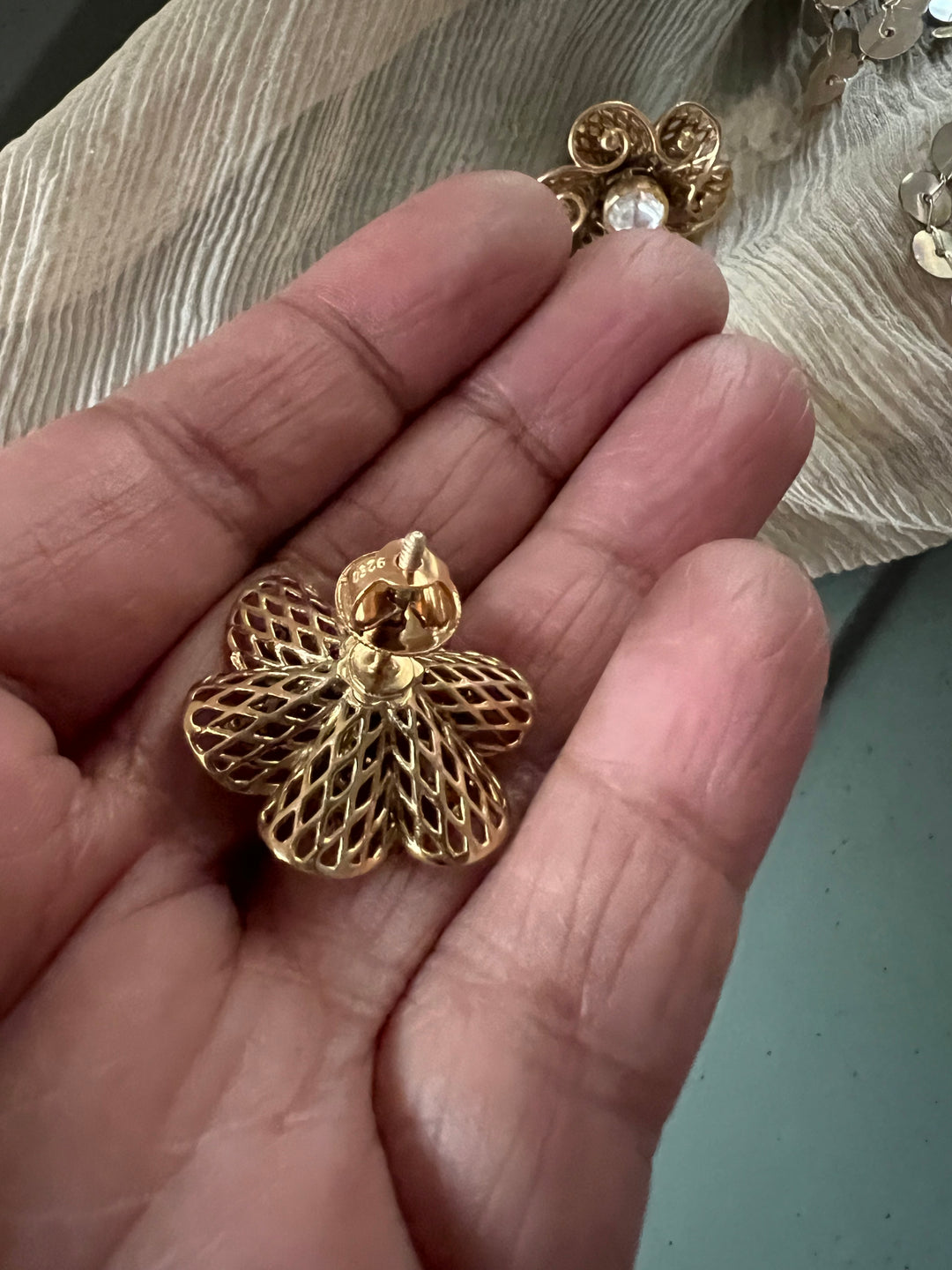 Pure 925 Silver Studs/ Silver Jewellery/ Real Silver/ 925 Silver Earrings