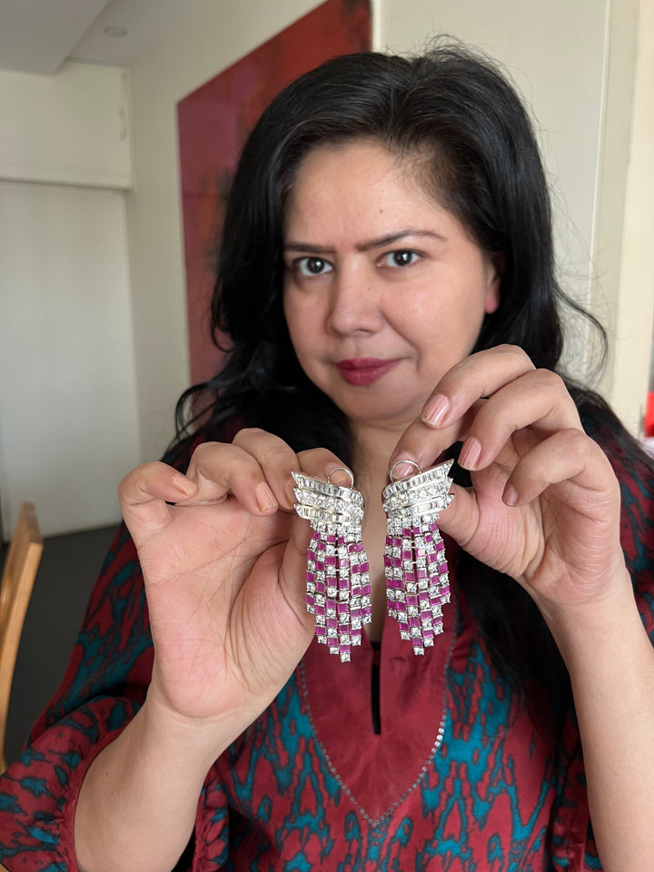 Beautiful Faux Diamond Earrings - Premium Quality, Exquisite Craftsmanship