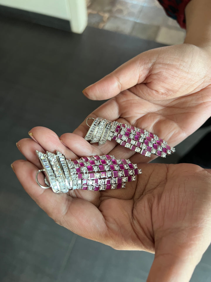 Beautiful Faux Diamond Earrings - Premium Quality, Exquisite Craftsmanship