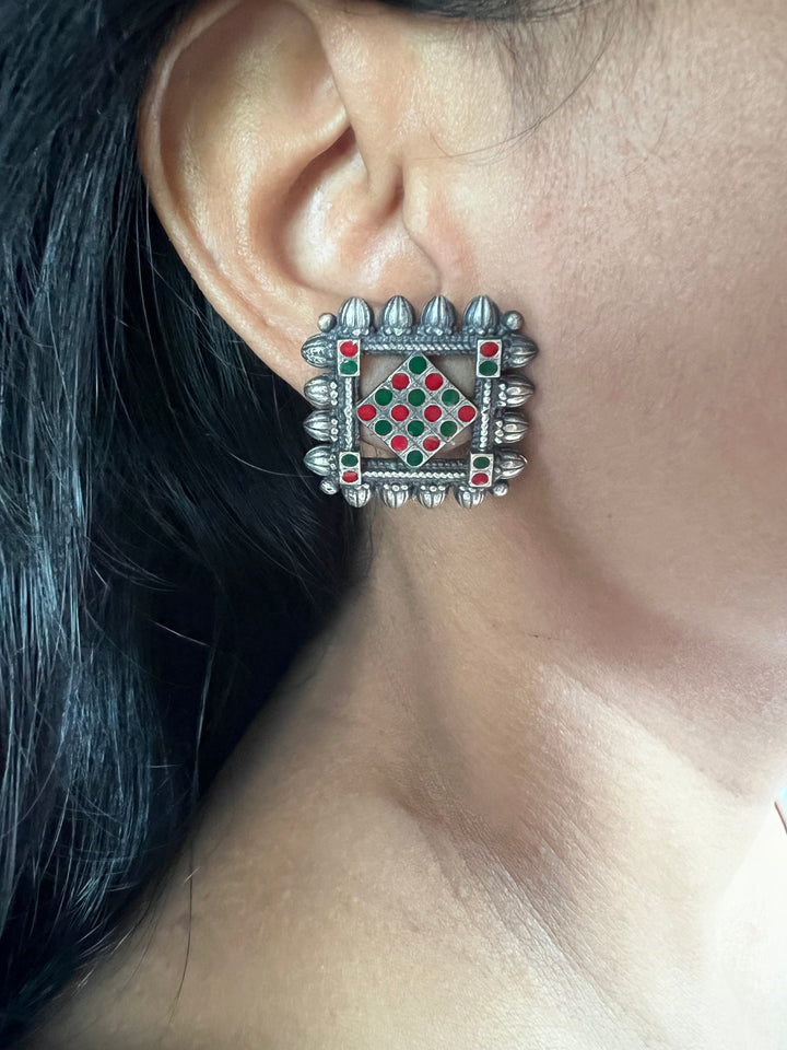 Timeless Vintage Stud Earrings | Bold Statement Jewelry