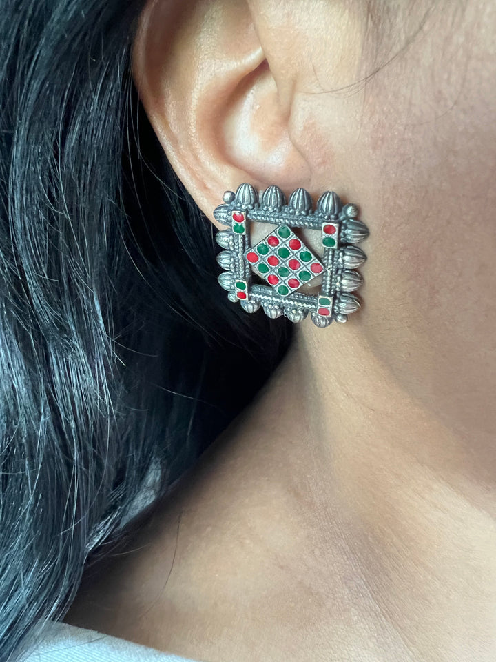 Timeless Vintage Stud Earrings | Bold Statement Jewelry