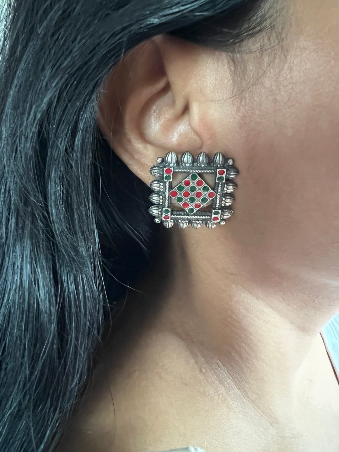 Timeless Vintage Stud Earrings | Bold Statement Jewelry