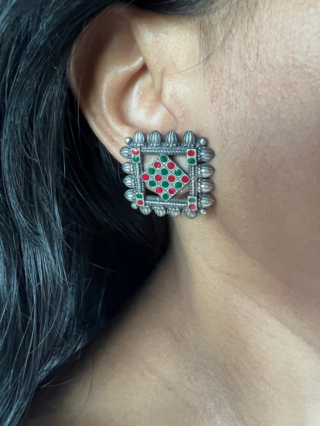 Timeless Vintage Stud Earrings | Bold Statement Jewelry