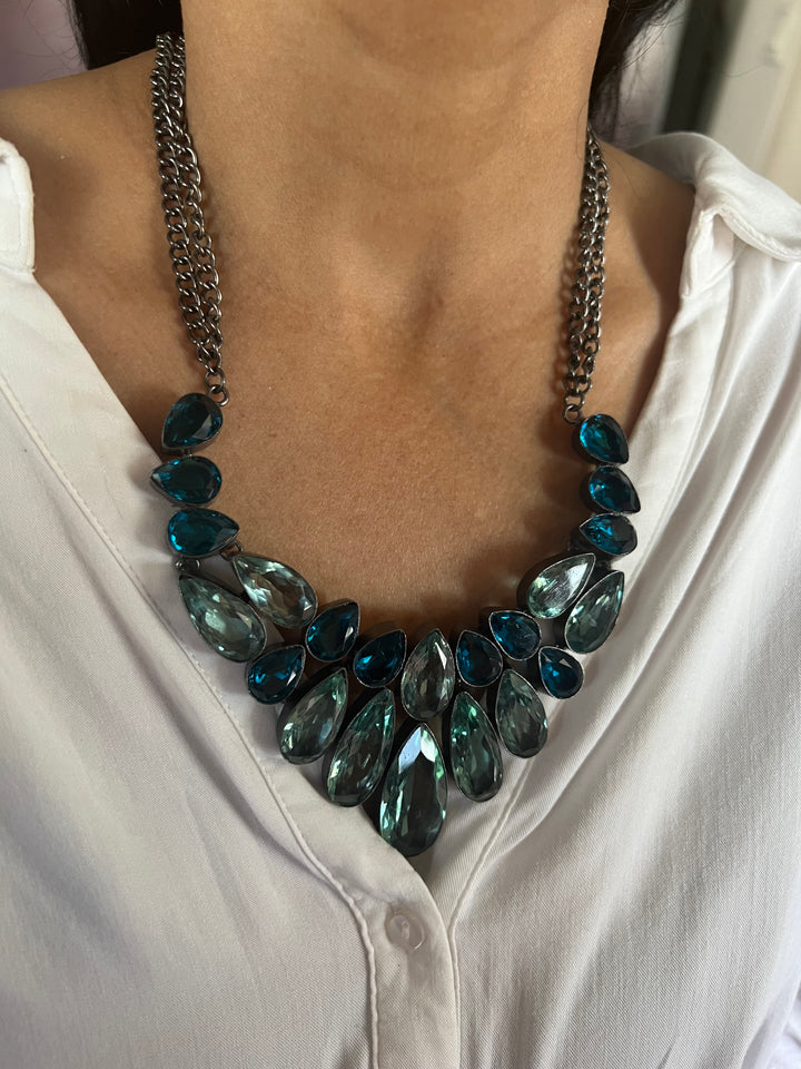 Statement Crystal Necklace Set