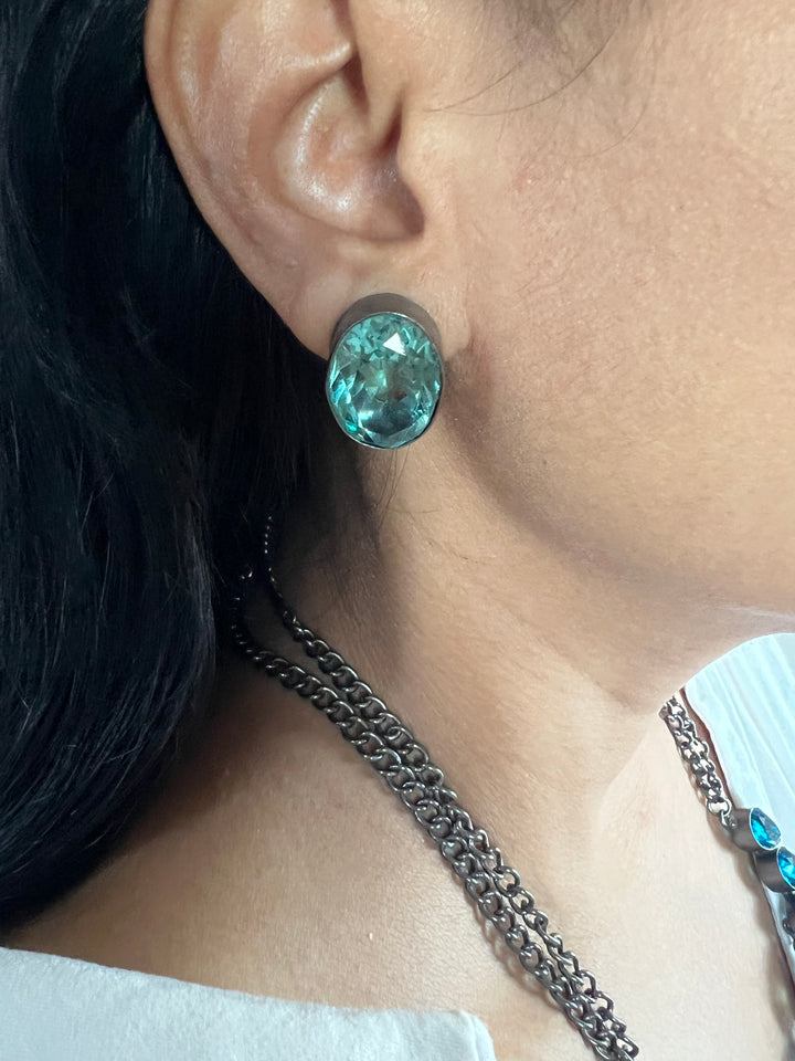 Statement Crystal Necklace Set