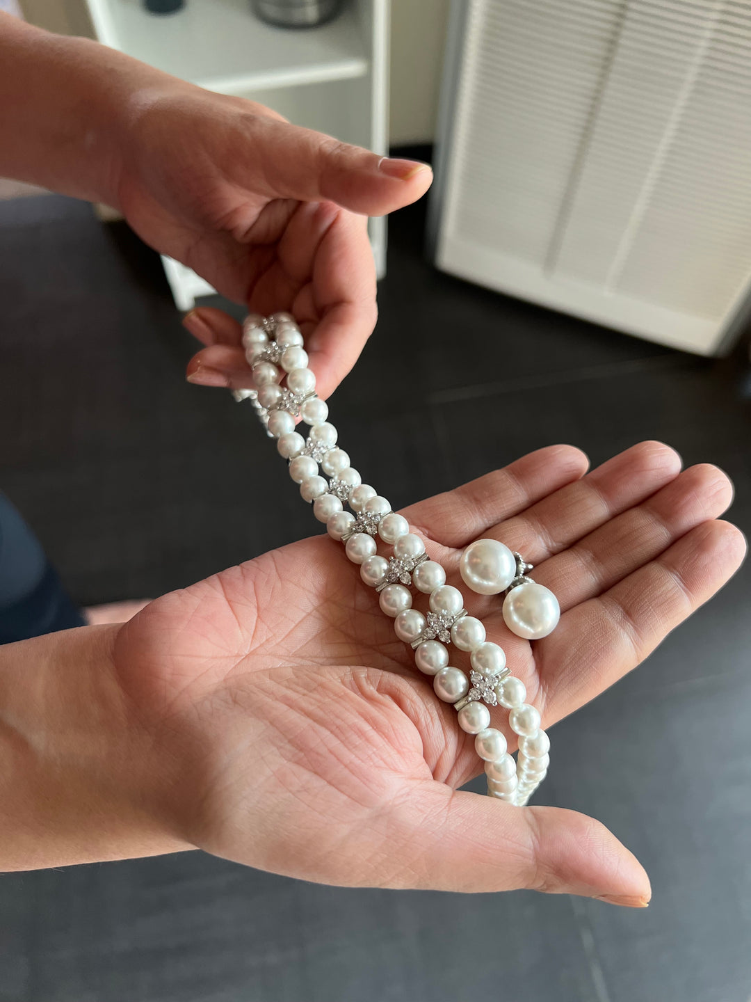 Beautiful Pearl Choker with Statement Studs - Unmatched Quality and Style