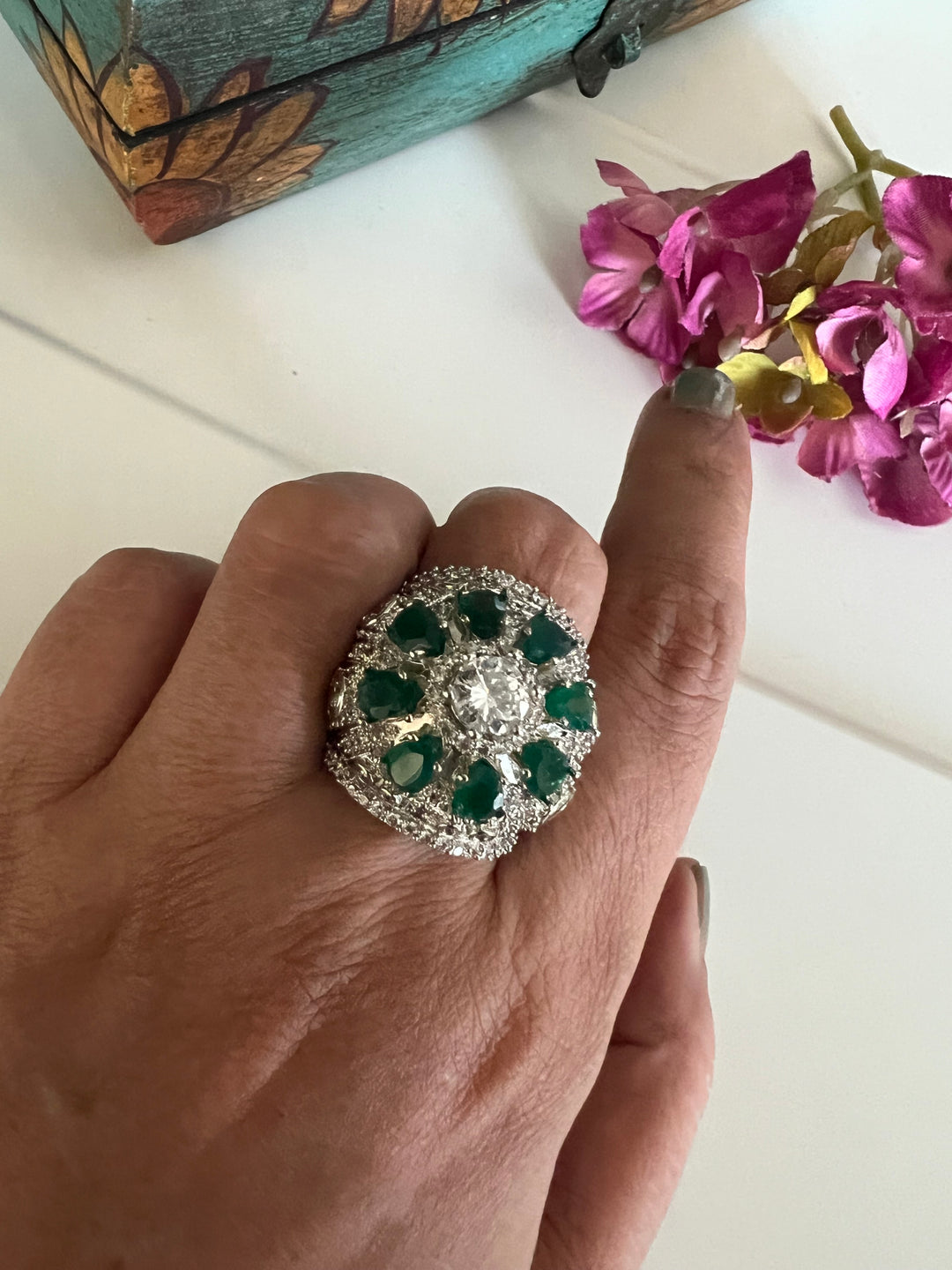 Statement Victorian Ring - A Touch of Timeless Beauty