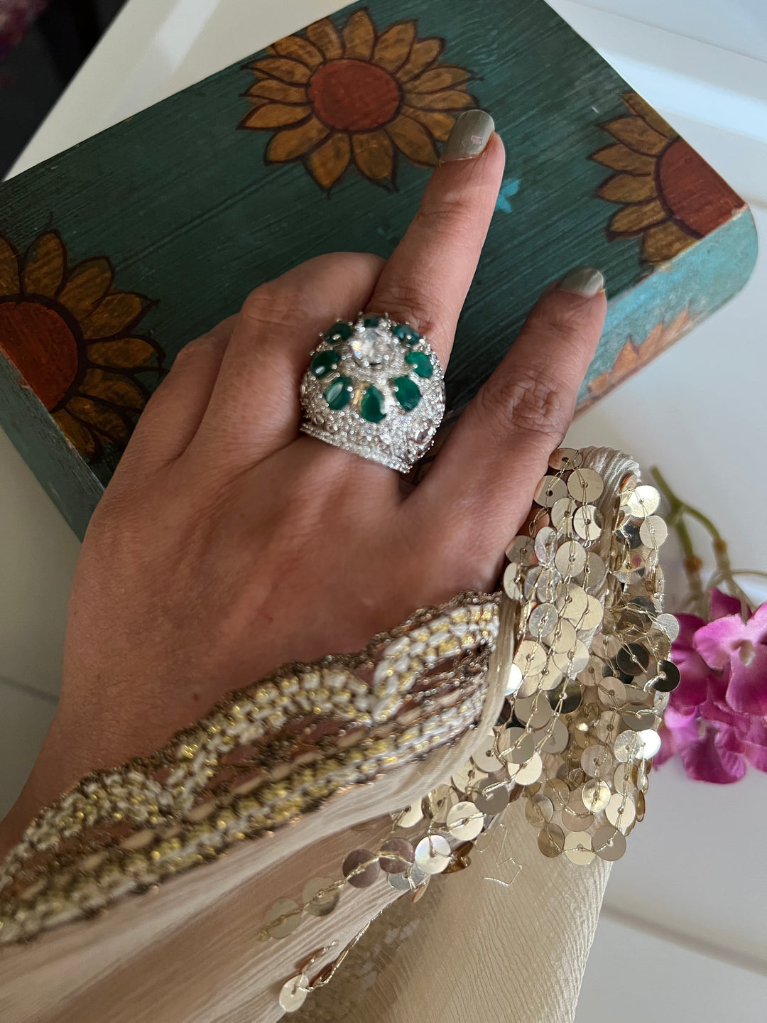 Statement Victorian Ring - A Touch of Timeless Beauty