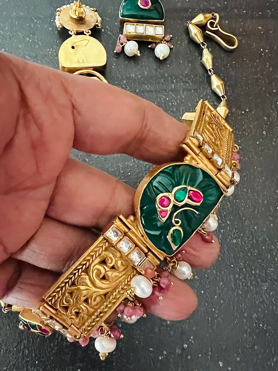 NeelKanth Gulistan | 925 Silver Choker Set