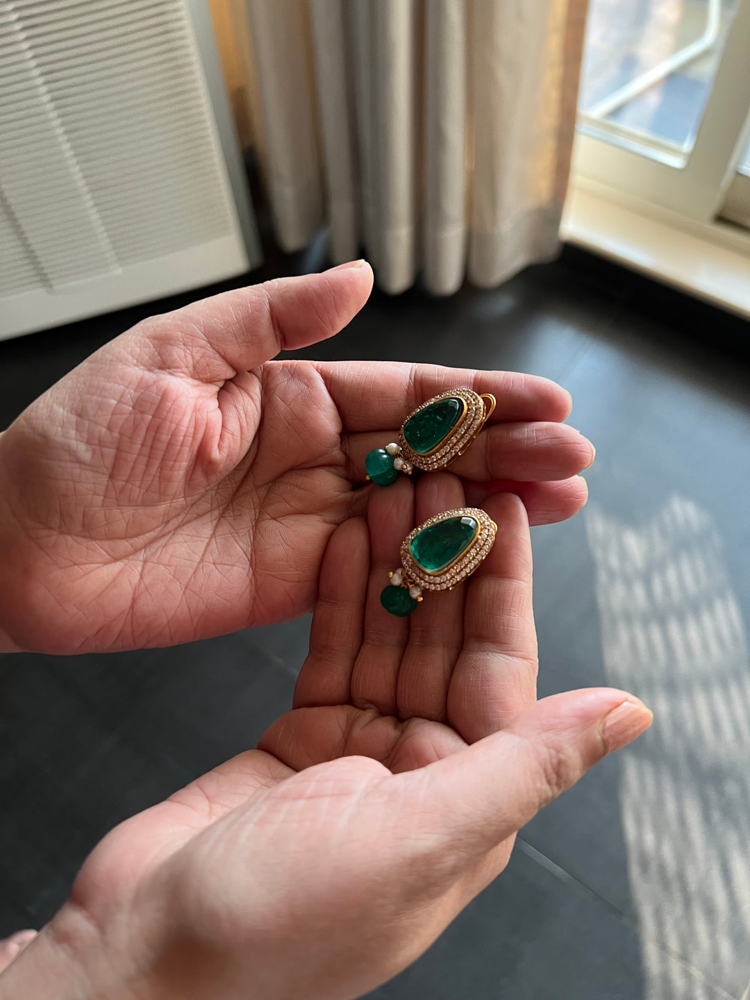 One of a kind Designer Necklace with Stud Earrings - Unmatched Quality and Style