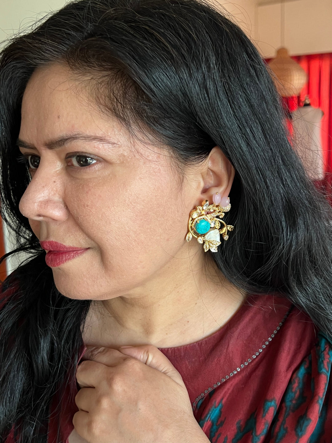 Designer One-of-a-kind Studs - Premium Quality, Exquisite Craftsmanship