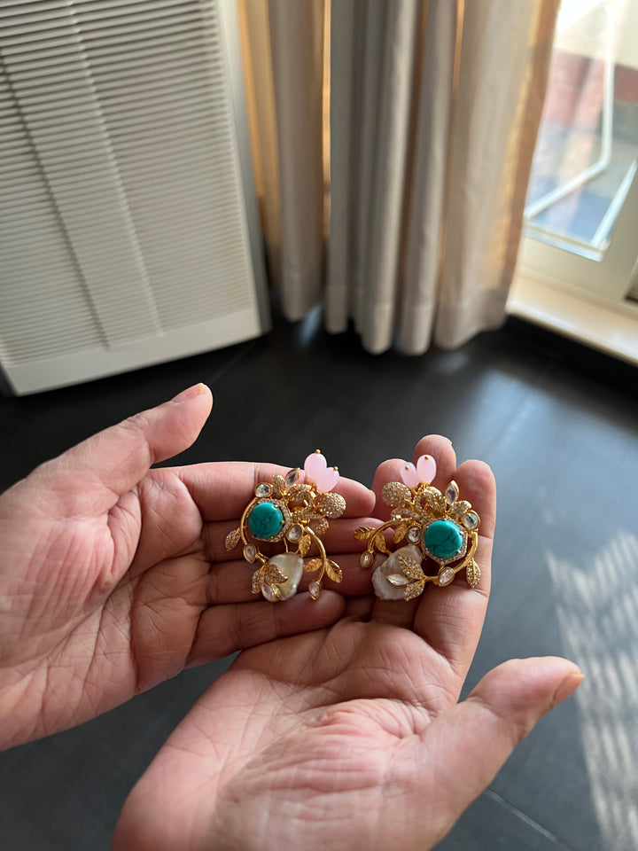 Designer One-of-a-kind Studs - Premium Quality, Exquisite Craftsmanship