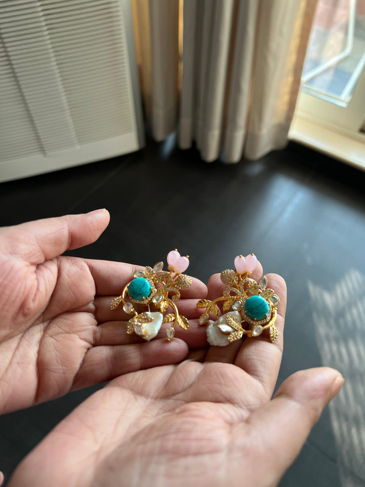 Designer One-of-a-kind Studs - Premium Quality, Exquisite Craftsmanship