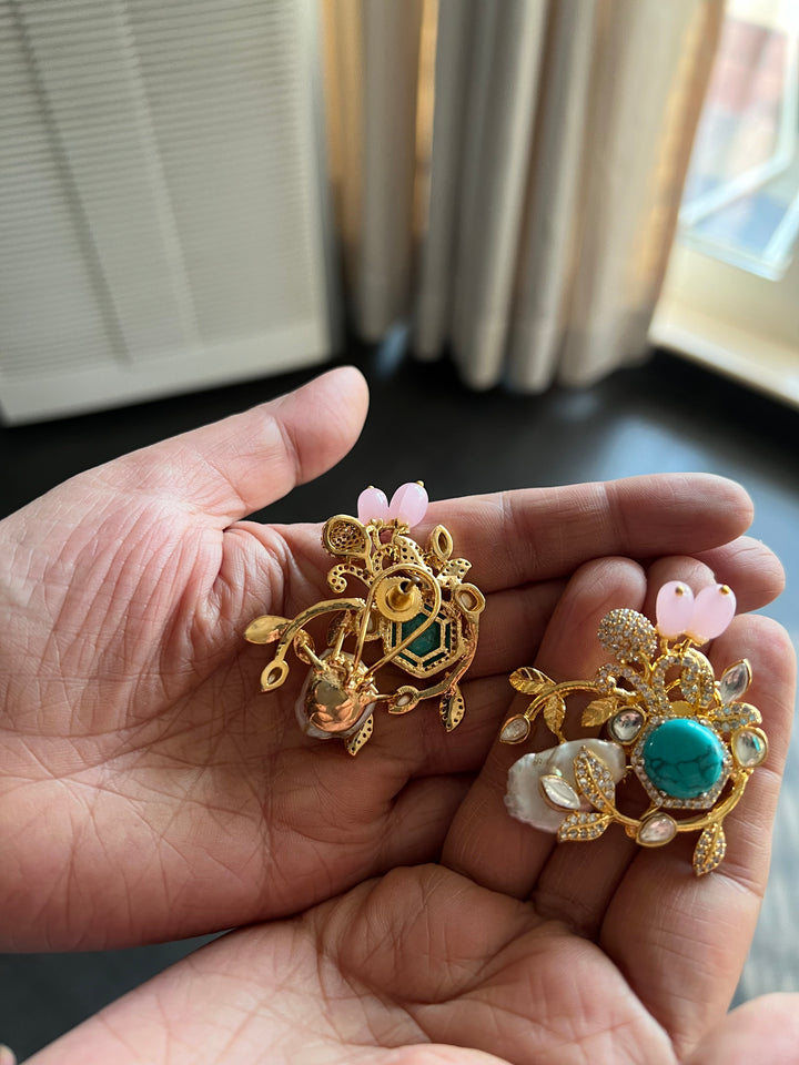 Designer One-of-a-kind Studs - Premium Quality, Exquisite Craftsmanship