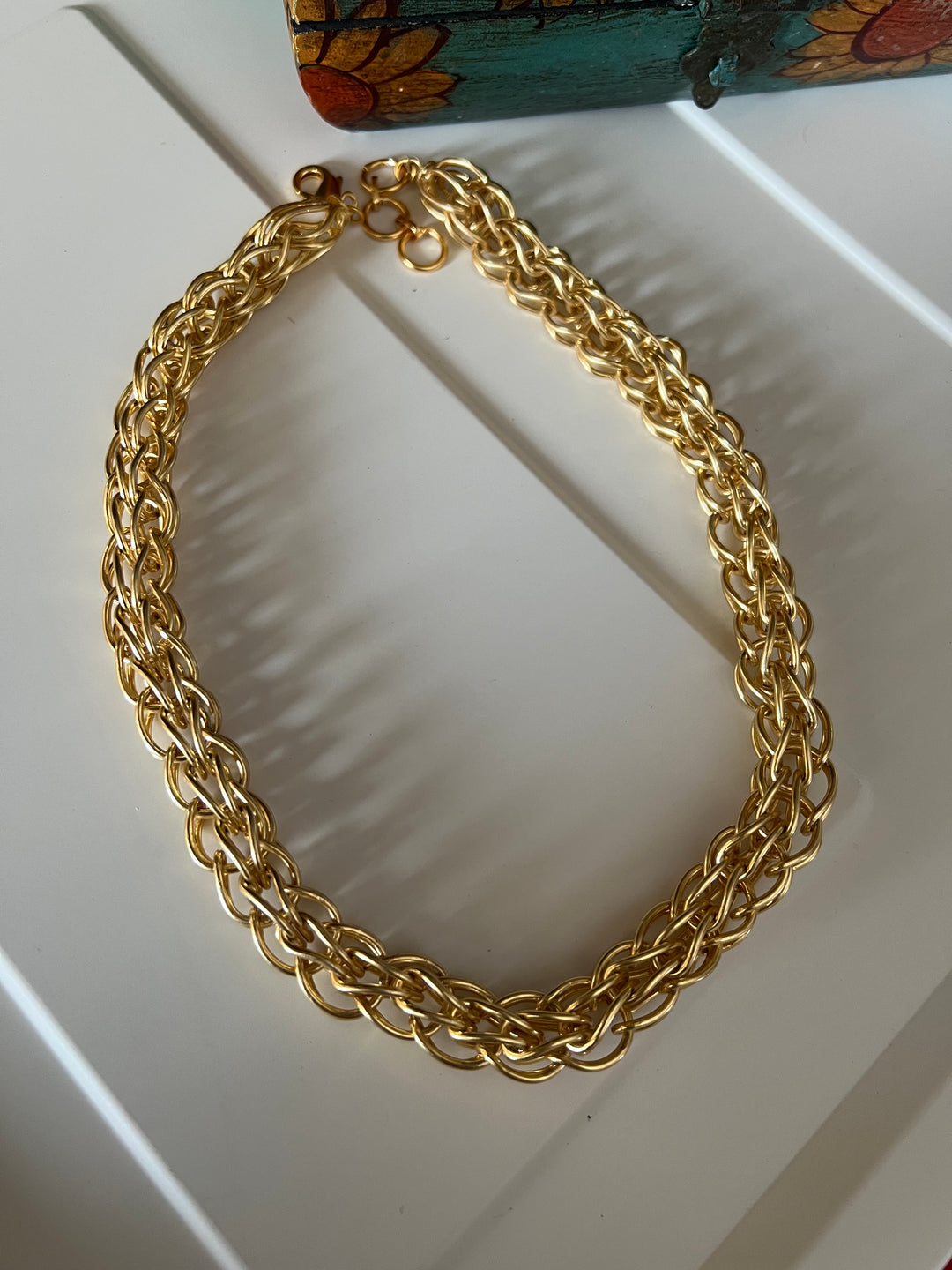 Exquisite Brass Necklace - Premium Quality Craftsmanship