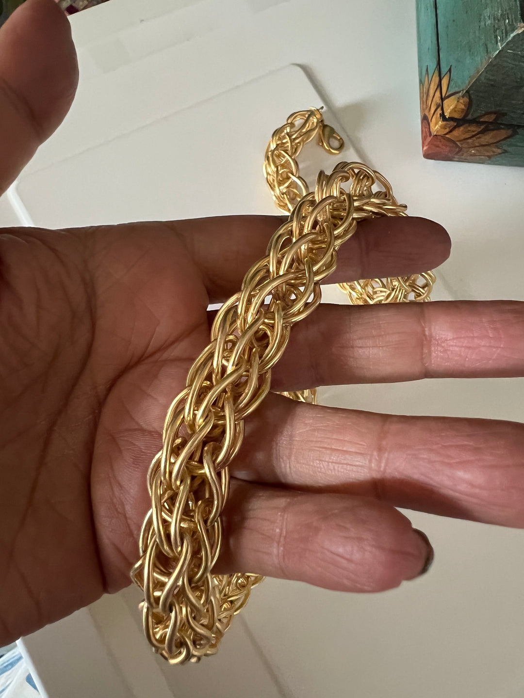 Exquisite Brass Necklace - Premium Quality Craftsmanship