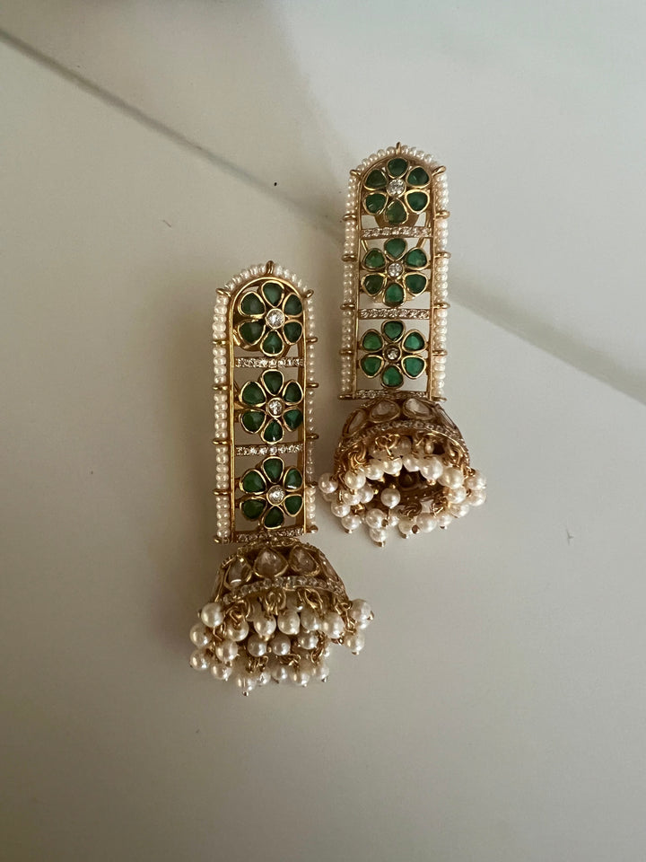 Pure 925 Silver Moissanite Earrings / Silver Earrings/ Moissanite Earrings