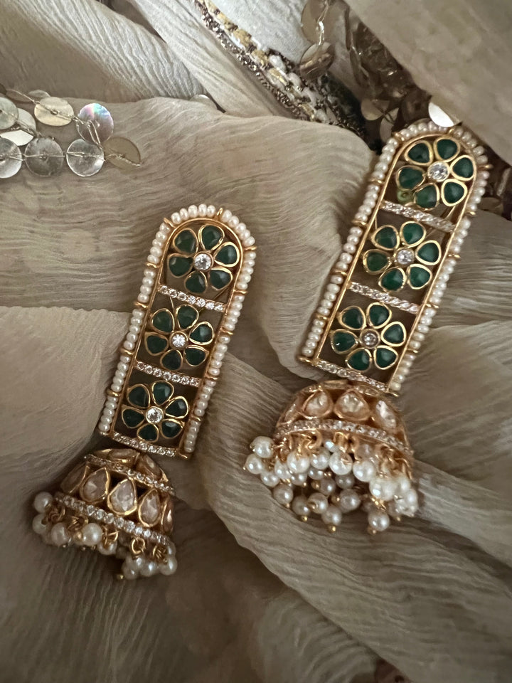 Pure 925 Silver Moissanite Earrings / Silver Earrings/ Moissanite Earrings