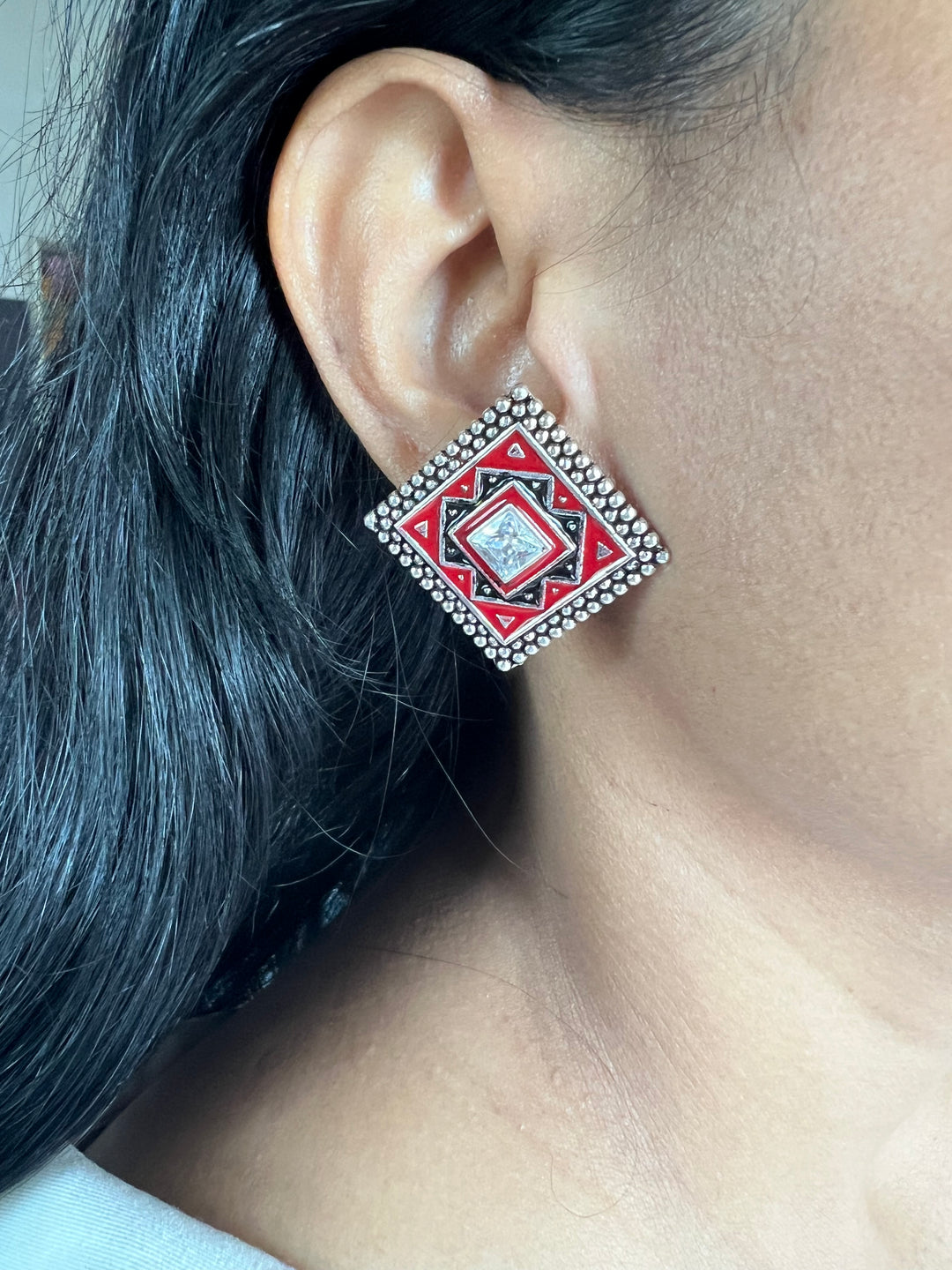 Timeless Vintage Stud Earrings | Bold Statement Jewelry