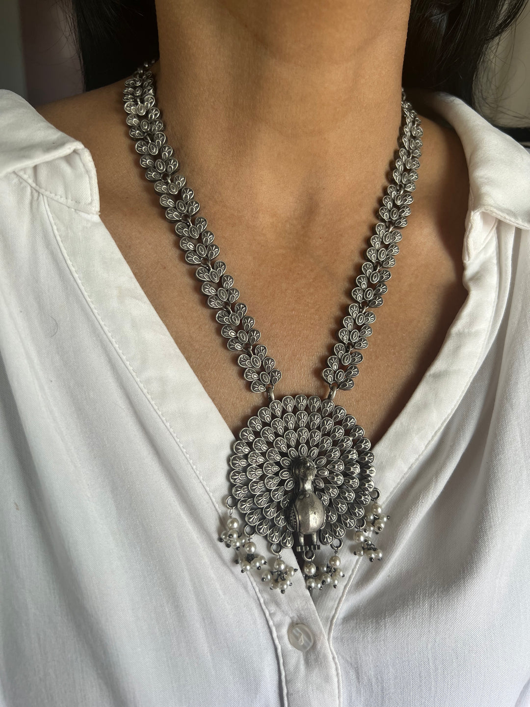 Antique Oxidized Necklace Set | Stunning Statement Jewelry